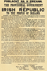 Image of Irish Proclaimation document