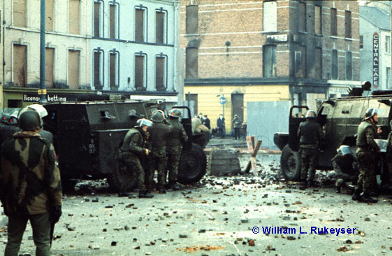 photograph copyright of William L. Rukeyser - photograph is one of a series taken on Bloody Sunday in Derry 30 January 1972